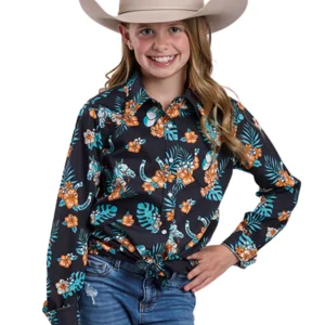 Chemise Western 2834 Hawaïenne - Fille