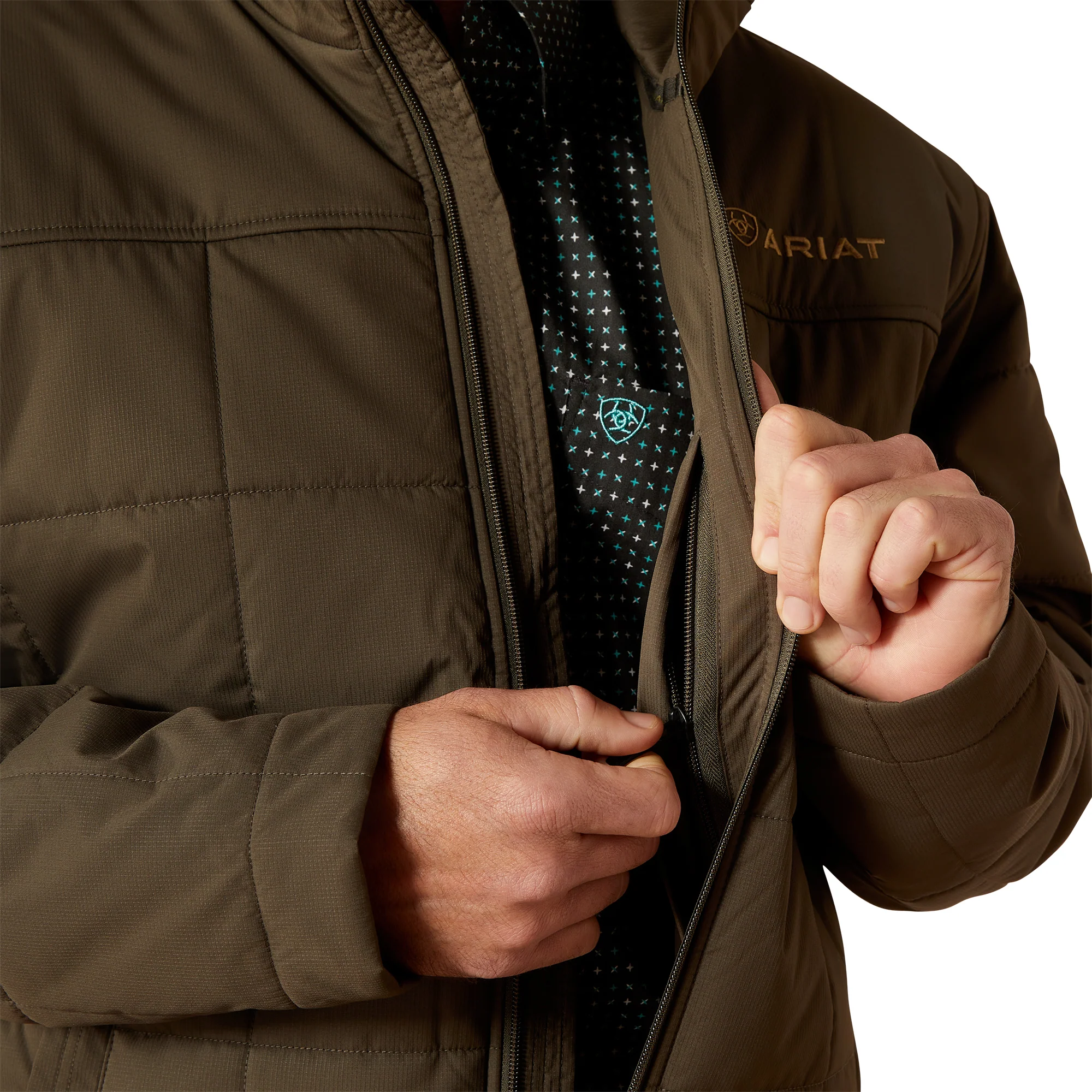 Manteau Crius Isolant Earth - Homme – Image 5