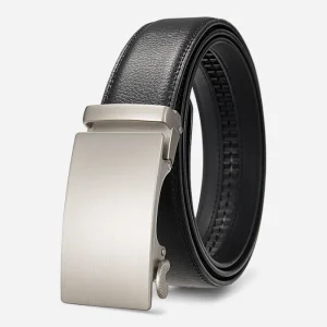 Ceinture Cuir Noir Pour Homme - Automatique