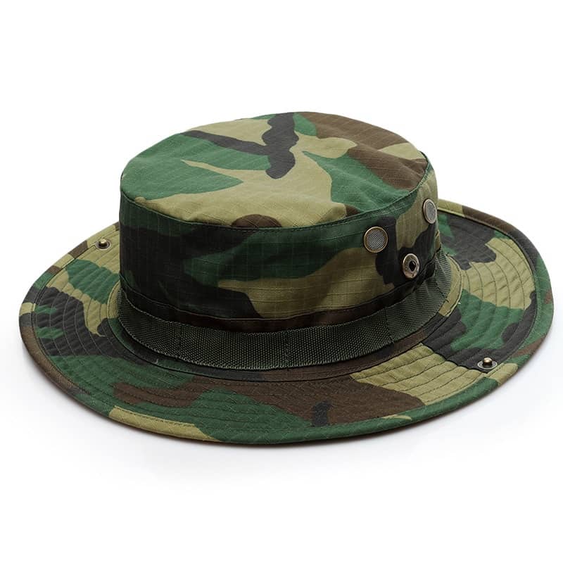 Chapeau de brousse Militaire Woodland – Image 2
